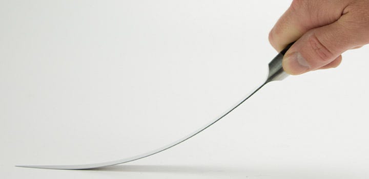 AUS8A blade.  Described under heading AUS8A.