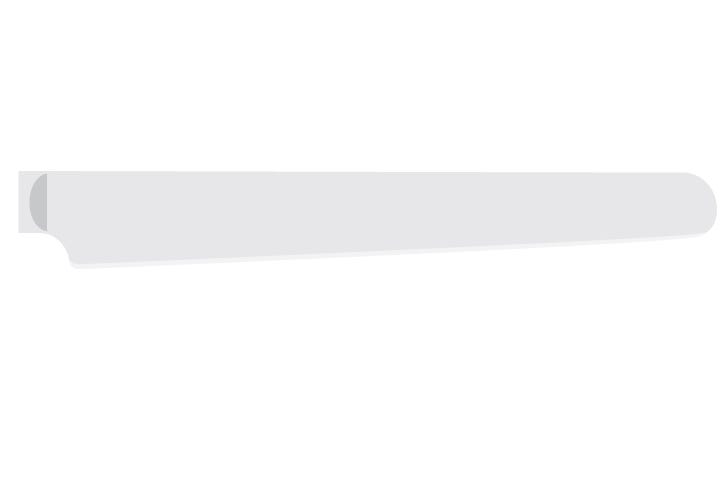 Brisket knife blade. Described under heading Brisket knife.