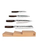 Profile image of the four knives and knife tray of the Premier 5-Piece In-Drawer Knife Set.