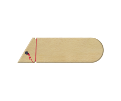 BG0700 Small Universal Saya Blade Guard Wood