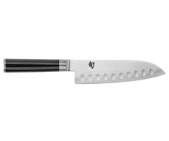 The profile image of the DM0718 Shun Classic 7" Hollow Ground Santoku.