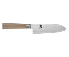 Shun Classic Blonde Santoku 5.5" profile