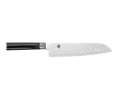 Classic Hollow ground Santoku 8.5 inch profile
