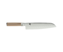 The profile image of a Classic Blonde 8.5" Hollow Ground Santoku.