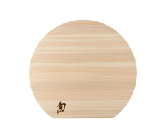D-Shaped HInoki Board top view
