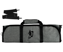 DM0884 Shun 8–Slot Knife Roll (Grey)