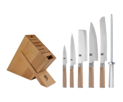 Classic Blonde 7 piece set components