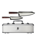 Shun Kohen Chef's knife, Utility knife and case profiles