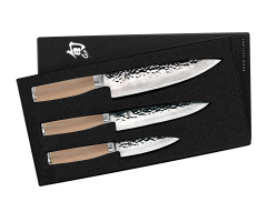 Shun Premier Blonde 3 piece set in a gift box